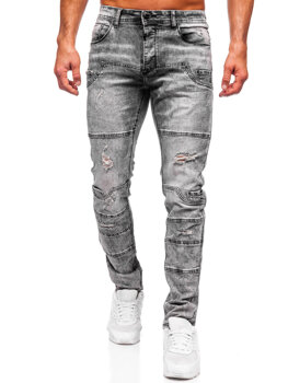 Γραφίτης ανδρικό τζιν slim fit Bolf MP0163N