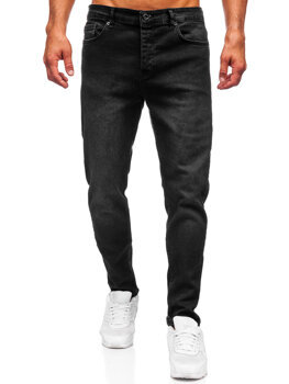 Μαύρο ανδρικό τζιν slim fit Bolf 6588