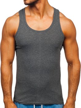 Μπλουζακι tank top χωρις εκτυπωση γραφιτη Bolf NB002