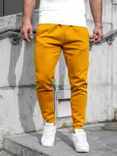 Ανδρικά jogger αθλητικά παντελόνια camel Bolf CK01