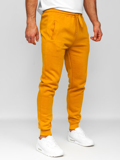 Ανδρικά jogger αθλητικά παντελόνια camel Bolf CK01