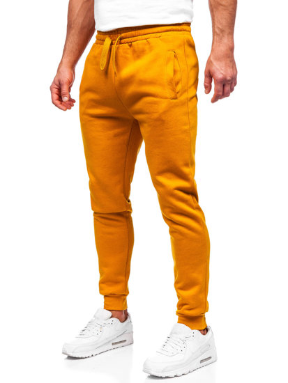 Ανδρικά jogger αθλητικά παντελόνια camel Bolf CK01