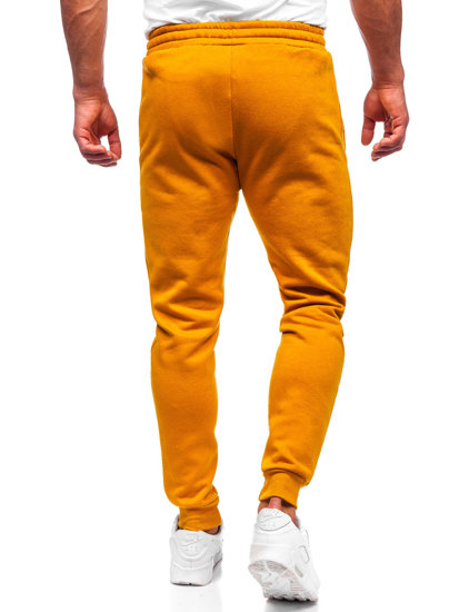 Ανδρικά jogger αθλητικά παντελόνια camel Bolf CK01