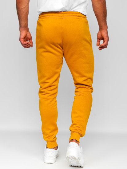 Ανδρικά jogger αθλητικά παντελόνια camel Bolf CK01