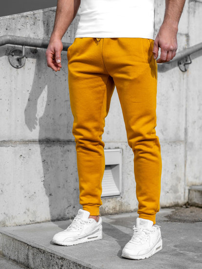 Ανδρικά jogger αθλητικά παντελόνια camel Bolf CK01