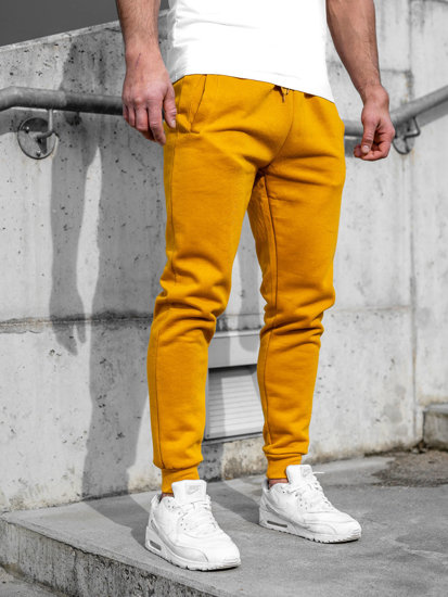 Ανδρικά jogger αθλητικά παντελόνια camel Bolf CK01