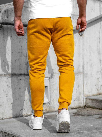 Ανδρικά jogger αθλητικά παντελόνια camel Bolf CK01