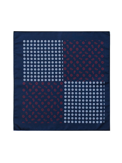 Ανδρικό Navy Pocket Square Bolf PO23