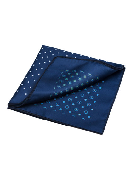 Ανδρικό Navy Pocket Square Bolf PO25