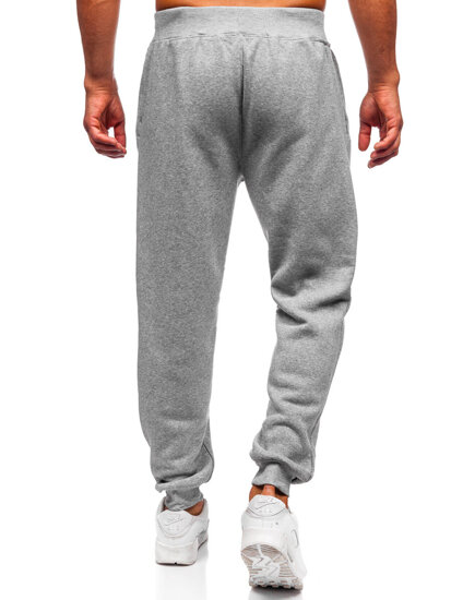 Γκρι ανδρικό joggers φόρμα Bolf MS002