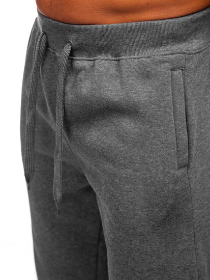 Γραφίτης χοντρά παντελόνια ανδρικά joggers φόρμας Bolf MS002