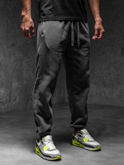 Γραφίτης χοντρό ανδρικό παντελόνι joggers Bolf MS002A1