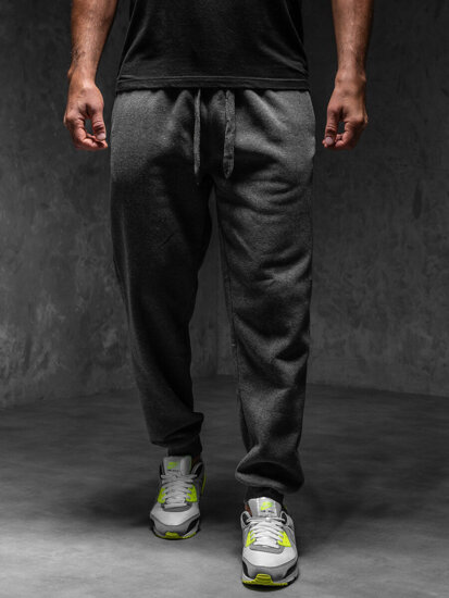 Γραφίτης χοντρό ανδρικό παντελόνι joggers Bolf MS002A1