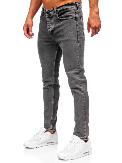 Μαύρο ανδρικό τζιν slim fit Bolf 6521