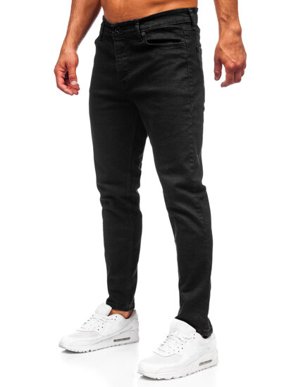 Μαύρο ανδρικό τζιν slim fit Bolf 6522