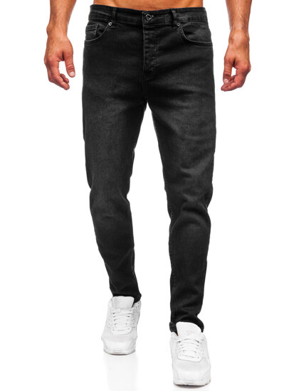 Μαύρο ανδρικό τζιν slim fit Bolf 6588