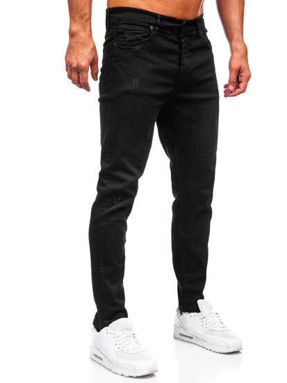 Μαύρο ανδρικό τζιν slim fit Bolf 6675