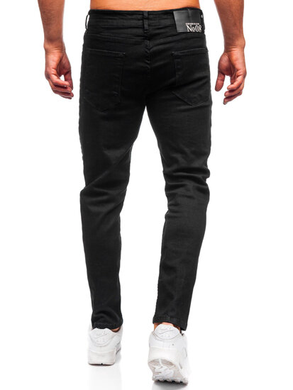 Μαύρο ανδρικό τζιν slim fit Bolf 6675