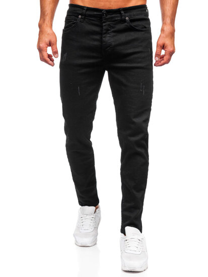 Μαύρο ανδρικό τζιν slim fit Bolf 6675