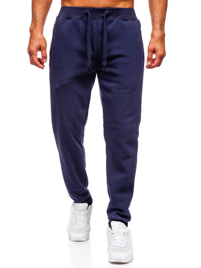 Μπλε ανδρικό joggers φόρμα Bolf MS002