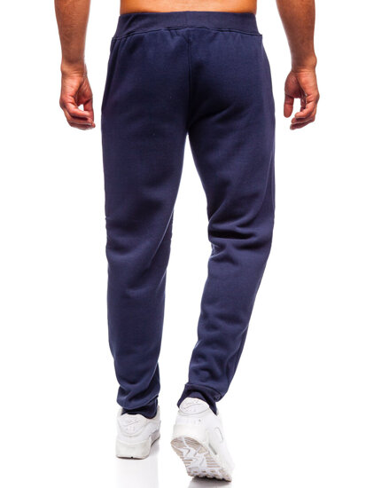 Μπλε ανδρικό joggers φόρμα Bolf MS002