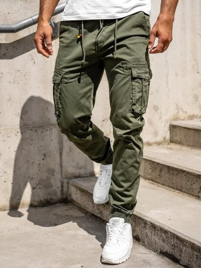 Πρασινο παντελονι jogger μαχη ανδρικο Bolf CT6703