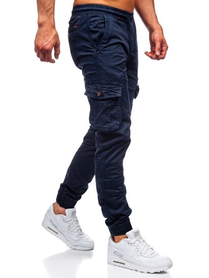 Σκούρα μπλε jogger cargo ανδρικά Bolf CT6702S0