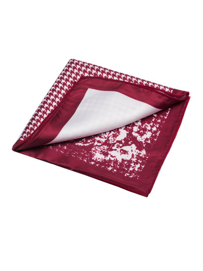 Maroon Ανδρικό Pocket Square Bolf PO26