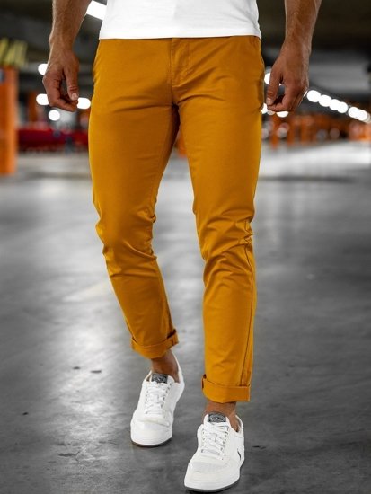 Orange ανδρικό Chinos Bolf 1146