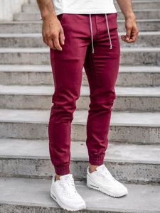 Ανδρικά μπορντό Joggers Bolf CT8808