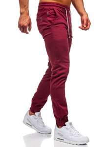 Ανδρικά μπορντό Joggers Bolf CT8808