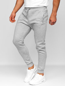 Ανδρικά jogger αθλητικά παντελόνια γκρι Bolf CK01