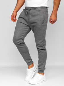 Ανδρικά jogger αθλητικά παντελόνια γραφίτης Bolf CK01