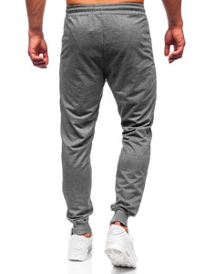 Ανθρακί jogger αθλητικά παντελόνια ανδρικά Bolf K10338