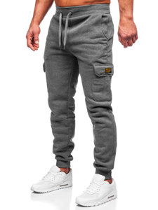 Γκρι cargo παντελόνια jogger ανδρικά Bolf JX8709