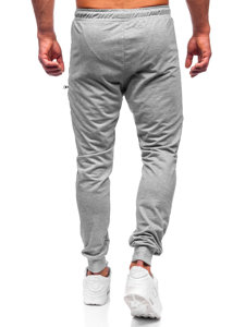 Γκρι jogger αθλητικά παντελόνια ανδρικά Bolf K10353