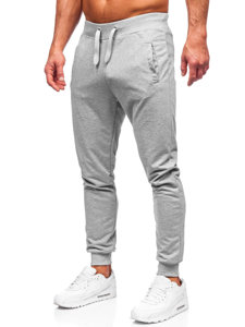 Γκρι jogger αθλητικά παντελόνια ανδρικά Bolf XW02