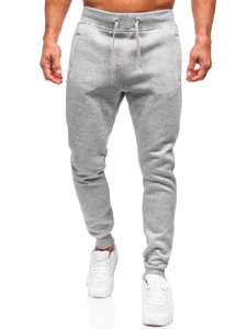 Γκρι jogger αθλητικά παντελόνια ανδρικά Bolf XW06