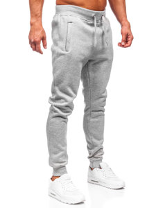 Γκρι jogger αθλητικά παντελόνια ανδρικά Bolf XW06