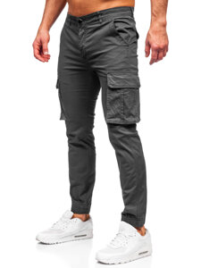 Γραφίτης ανδρικό παντελόνι joggers cargo Bolf MP0202GS