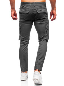 Γραφίτης ανδρικό παντελόνι joggers cargo Bolf MP0202GS