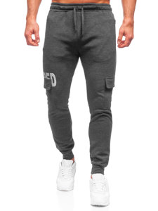 Γραφίτης cargo παντελόνια jogger ανδρικά Bolf HW2176