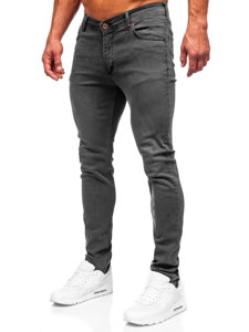 Γραφίτη ανδρικό τζιν παντελόνι slim fit Bolf 6220