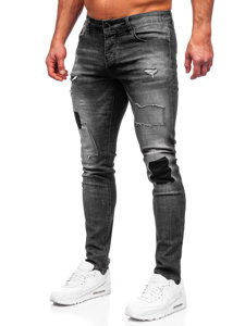 Γραφίτη ανδρικό τζιν παντελόνι  slim fit Bolf MP0031G