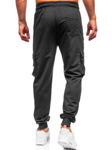 Γραφίτη cargo ανδρικό παντελόνι jogger φόρμας Bolf JX6362