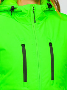 Γυναικείο χειμερινό μπουφάν Neon Green, Bolf HH012