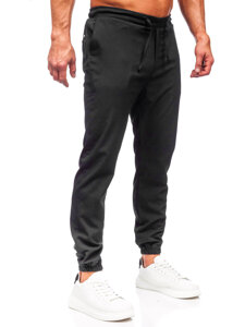 Μαύρα υφασμάτινα jogger ανδρικά Bolf 0065