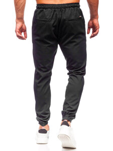 Μαύρα υφασμάτινα jogger ανδρικά Bolf 0065