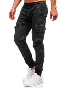 Μαύρα jogger cargo ανδρικά Bolf CT6702S0