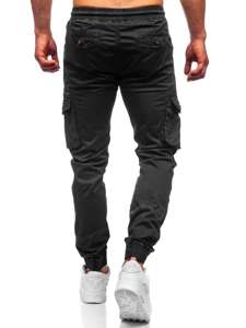 Μαύρα jogger cargo ανδρικά Bolf CT6702S0